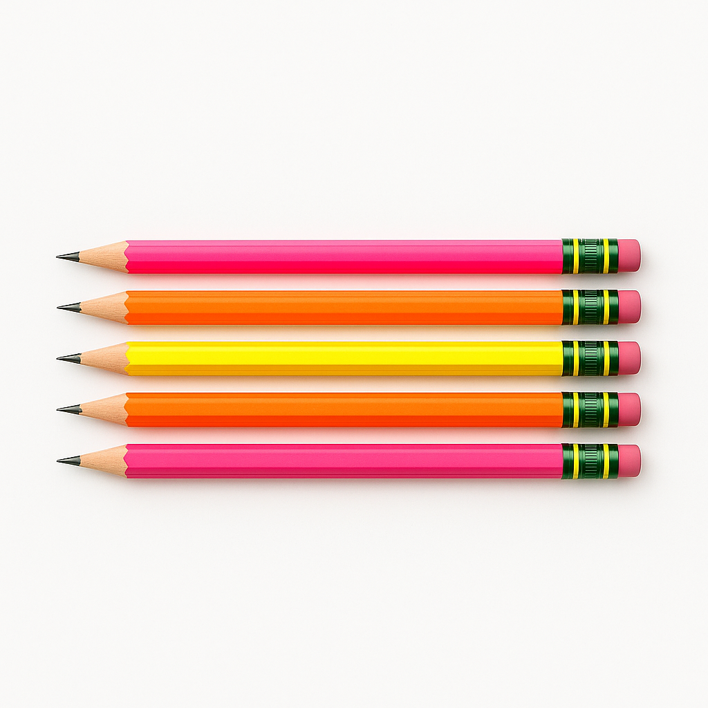 Engraved pencil with inspirational quote or custom message – personalized school supply and motivational gift