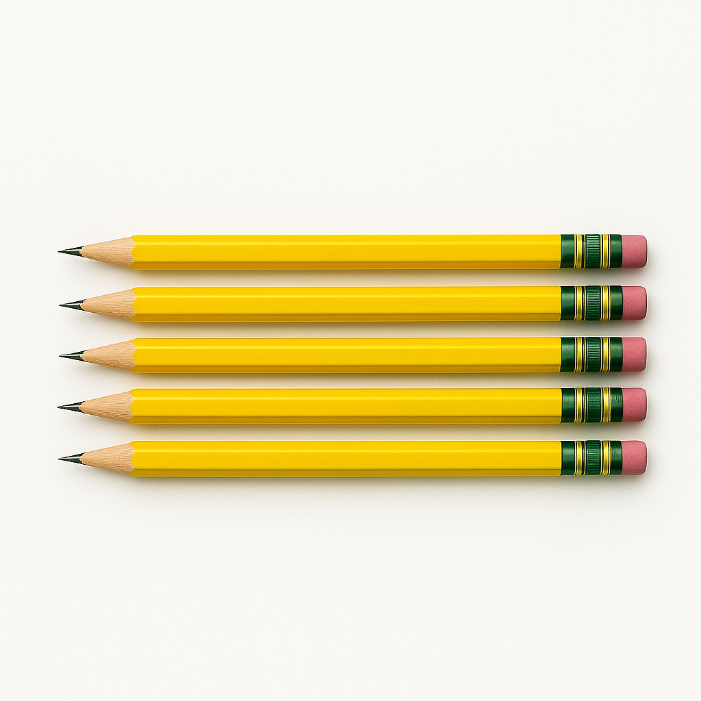 Engraved pencil with inspirational quote or custom message – personalized school supply and motivational gift