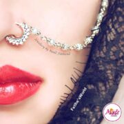 Madz Fashionz UK: Fatihasworld Bridal Nose Ring Nath Indian Bullaku Nathu